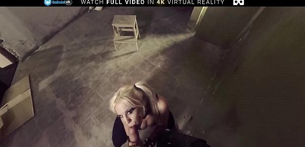  BaDoink VR Interrogation Penetration For Blondie Fesser VR Porn